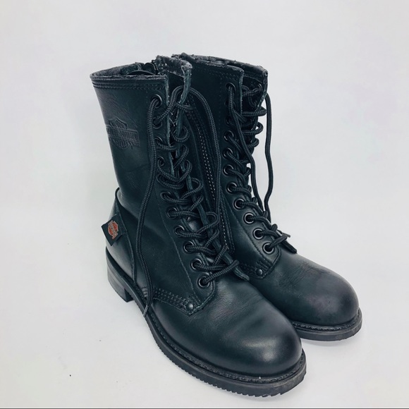 harley davidson combat boots